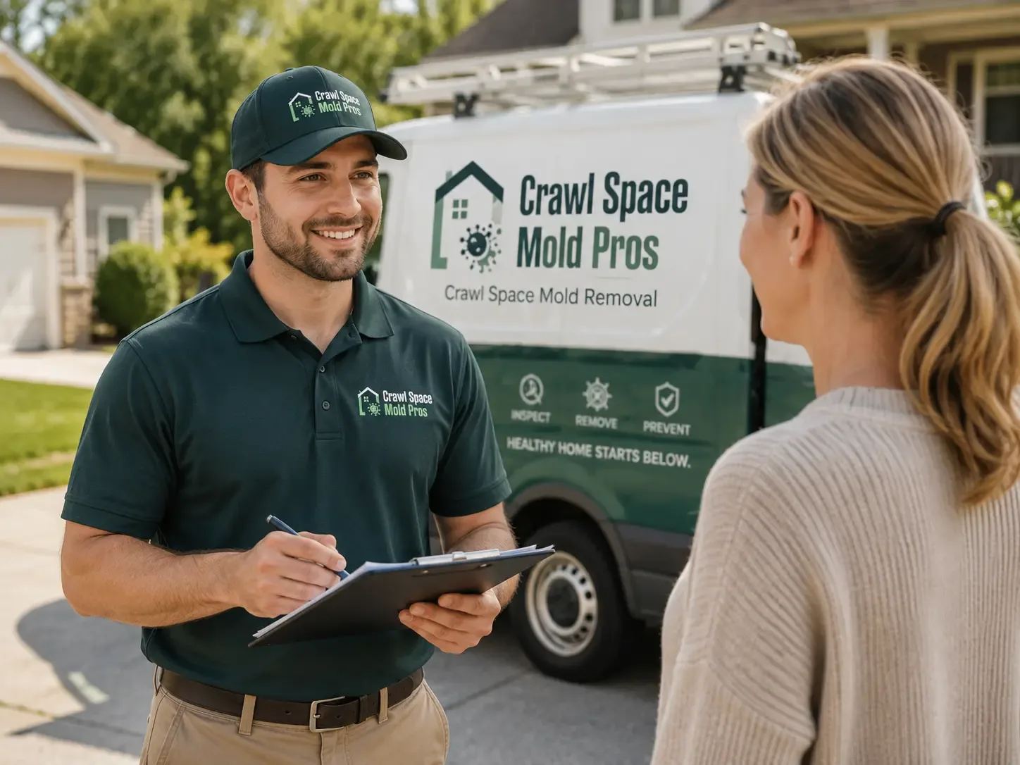 Crawl Space Mold Removal Mcintire, IA FAQs